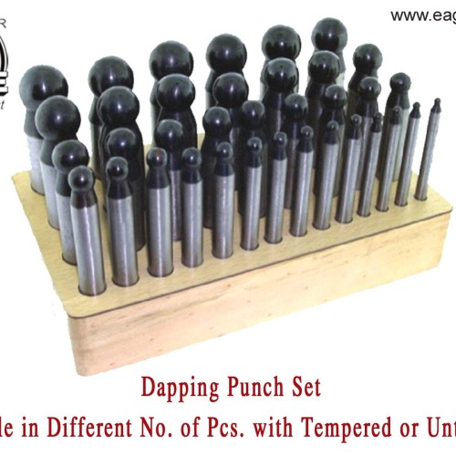 Dapping punches set - jewellery tools in india
